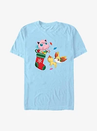 Pokemon Jiggly Puff and Fennekin Gift Stocking T-Shirt