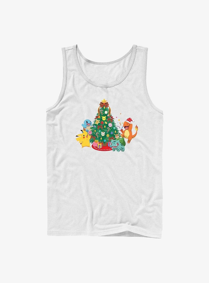 Pokemon Christmas Tree Tank Top
