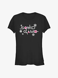 Squid Game Snowflake Logo Girls T-Shirt