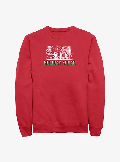 Stranger Things Holiday Squad Bike Ride Sweatshirt