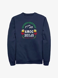 Stranger Things Season's Greetings From The Upside Down Sweatshirt