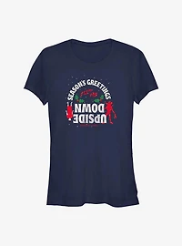 Stranger Things Eleven Season's Greetings Girls T-Shirt