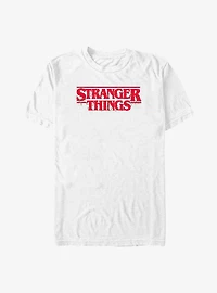Stranger Things Christmas Lights Logo T-Shirt