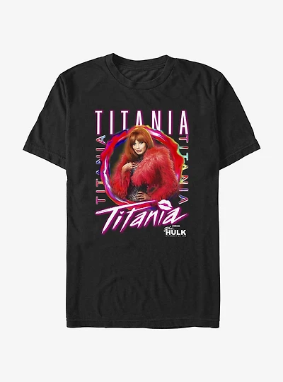 Marvel She-Hulk: Attorney At Law Titania Portrait T-Shirt