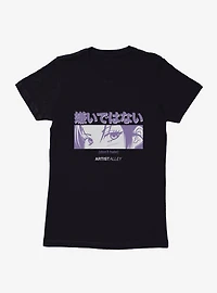 Artist Alley Anime Girl Don't Hate Womens T-Shirt