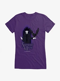 Wednesday Raven Girls T-Shirt