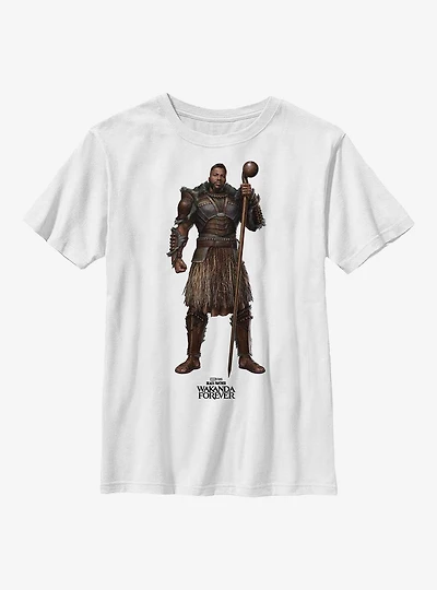 Marvel Black Panther: Wakanda Forever Mbaku Simple Youth T-Shirt
