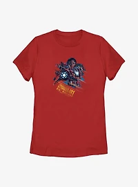 Marvel Black Panther: Wakanda Forever Riri Ironheart Armor Womens T-Shirt
