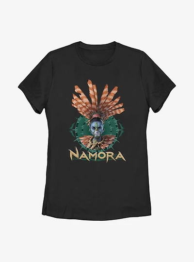 Marvel Black Panther: Wakanda Forever Namora Crown Womens T-Shirt