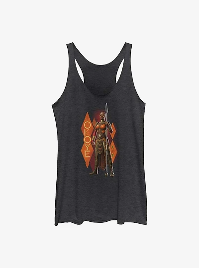 Marvel Black Panther: Wakanda Forever Okoye Pattern Womens Tank Top