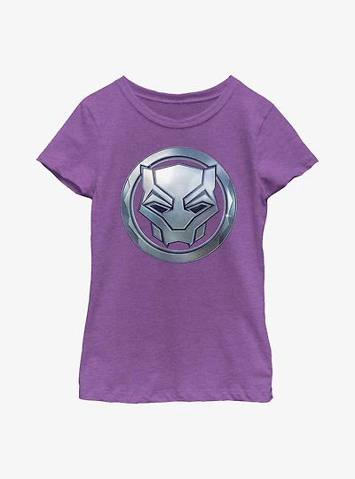 Marvel Black Panther: Wakanda Forever Sigil Youth Girls T-Shirt