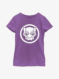 Marvel Black Panther: Wakanda Forever Simple Sigil Youth Girls T-Shirt