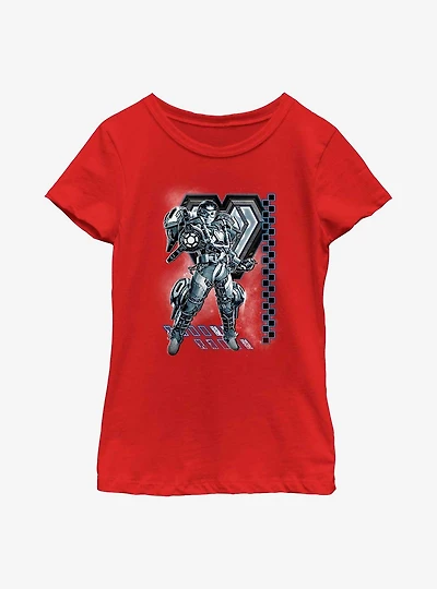Marvel Black Panther: Wakanda Forever Ironheart Mono Youth Girls T-Shirt