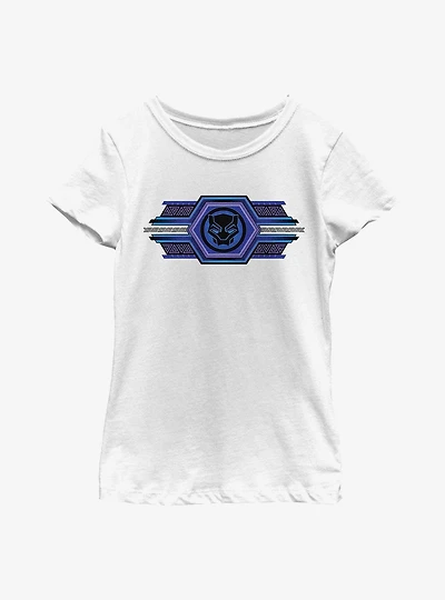 Marvel Black Panther: Wakanda Forever Sigil Hexes Youth Girls T-Shirt