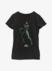 Marvel Black Panther: Wakanda Forever Nakia Simple Youth Girls T-Shirt