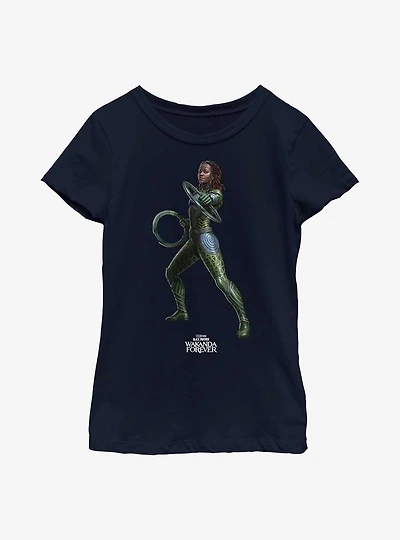 Marvel Black Panther: Wakanda Forever Nakia Simple Youth Girls T-Shirt