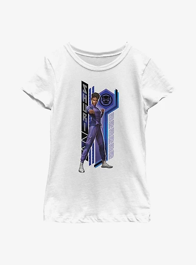 Marvel Black Panther: Wakanda Forever Shuri Pattern Youth Girls T-Shirt