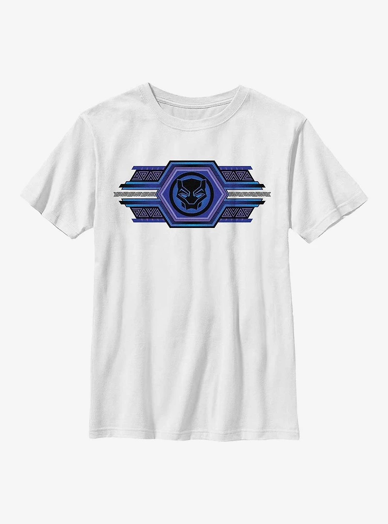 Marvel Black Panther: Wakanda Forever Sigil Hexes Youth T-Shirt