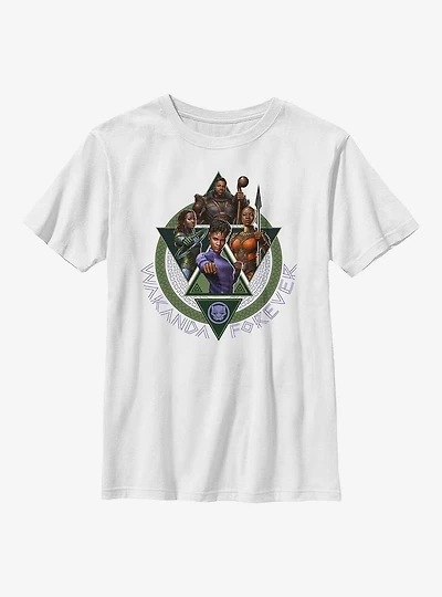 Marvel Black Panther: Wakanda Forever Squad Youth T-Shirt