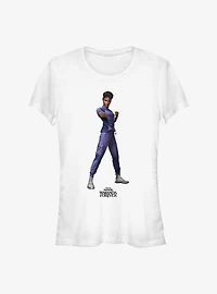 Marvel Black Panther: Wakanda Forever Shuri Action Pose Girls T-Shirt