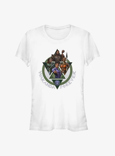 Marvel Black Panther: Wakanda Forever Hero Squad Girls T-Shirt