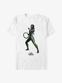 Marvel Black Panther: Wakanda Forever Nakia Action Pose T-Shirt