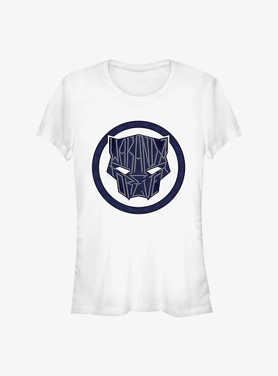 Marvel Black Panther: Wakanda Forever Lettering Sigil Girls T-Shirt