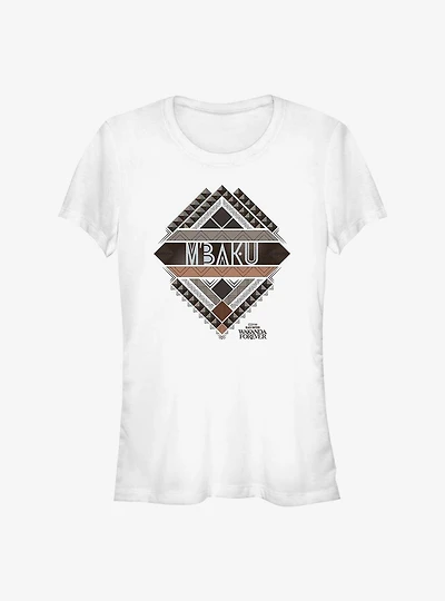 Marvel Black Panther: Wakanda Forever M'Baku Crest Girls T-Shirt
