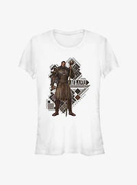 Marvel Black Panther: Wakanda Forever Mbaku Hero Shot Girls T-Shirt