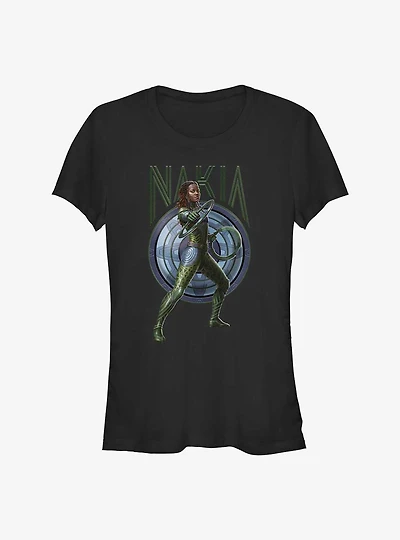 Marvel Black Panther: Wakanda Forever Nakia Shield Girls T-Shirt