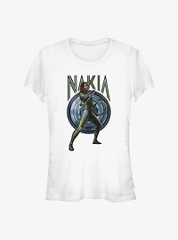Marvel Black Panther: Wakanda Forever Nakia Shield Girls T-Shirt