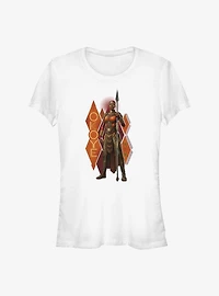 Marvel Black Panther: Wakanda Forever Okoye Hero Shot Girls T-Shirt