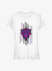 Marvel Black Panther: Wakanda Forever Panther Scratch Girls T-Shirt