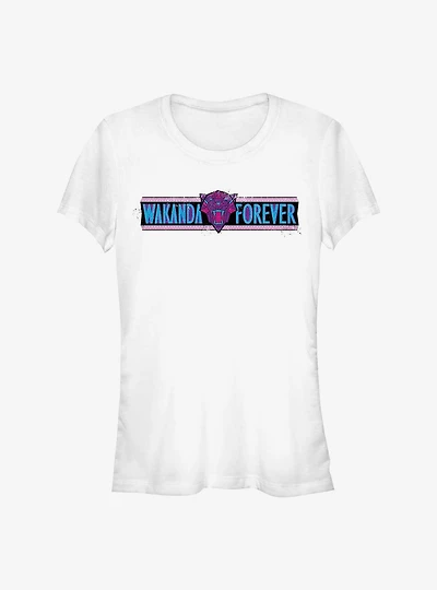 Marvel Black Panther: Wakanda Forever Roaring Panther Logo Girls T-Shirt