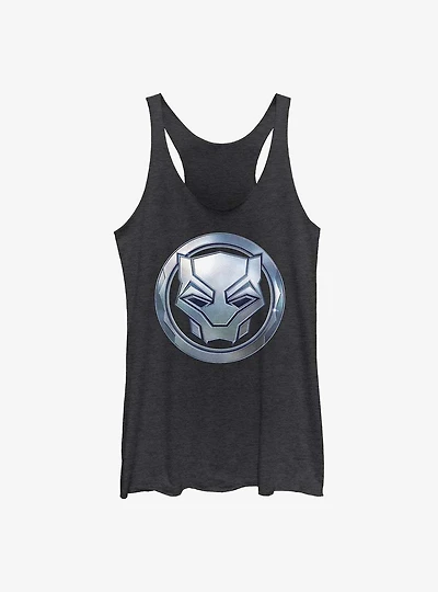 Marvel Black Panther: Wakanda Forever Metal Warrior Sigil Girls Tank