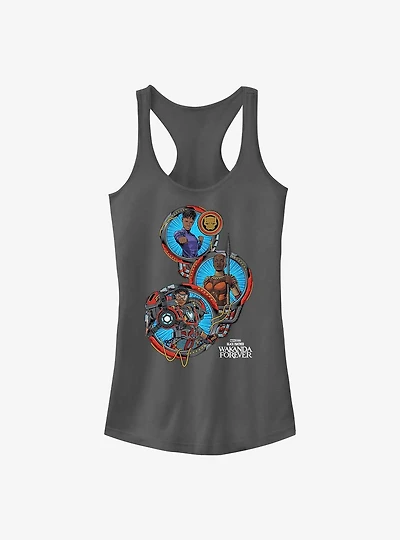 Marvel Black Panther: Wakanda Forever Warrior Women Girls Tank