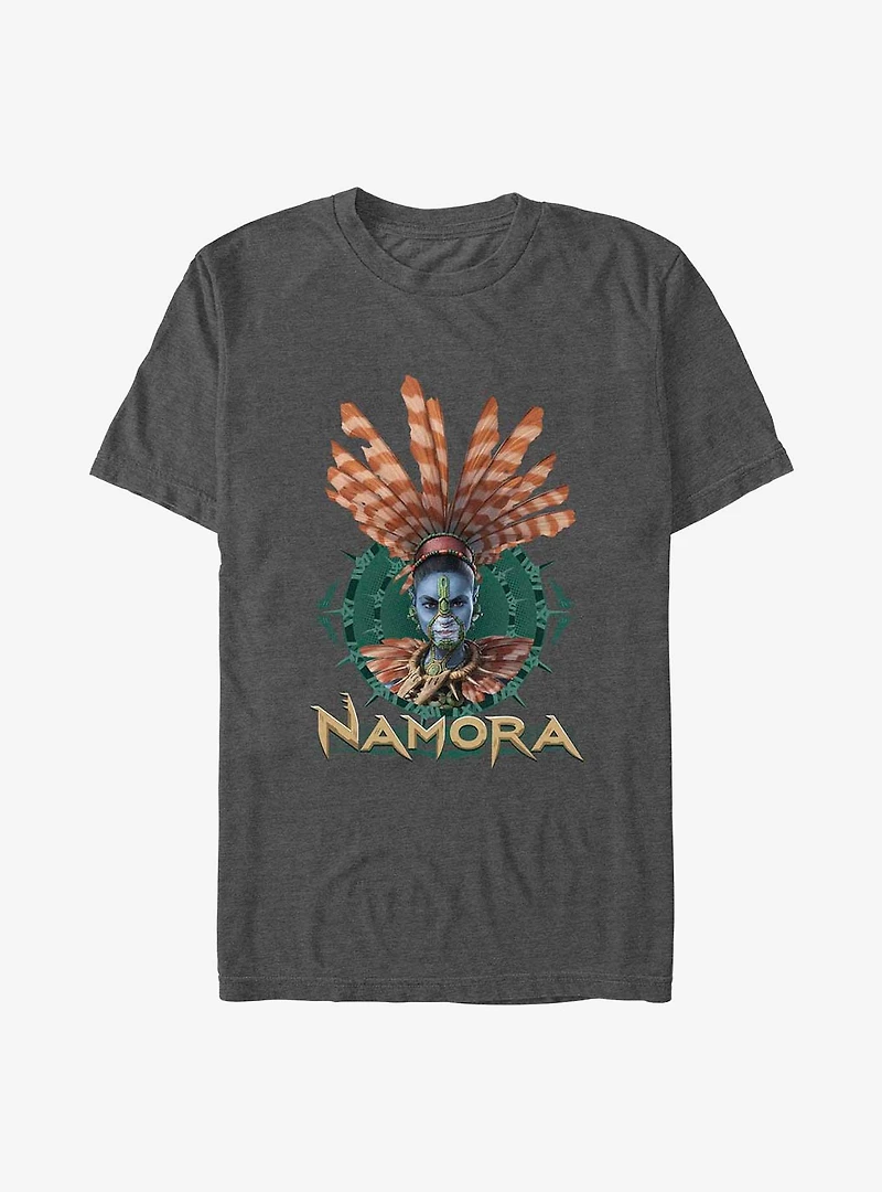 Marvel Black Panther: Wakanda Forever Namora Fin Crown Portrait T-Shirt