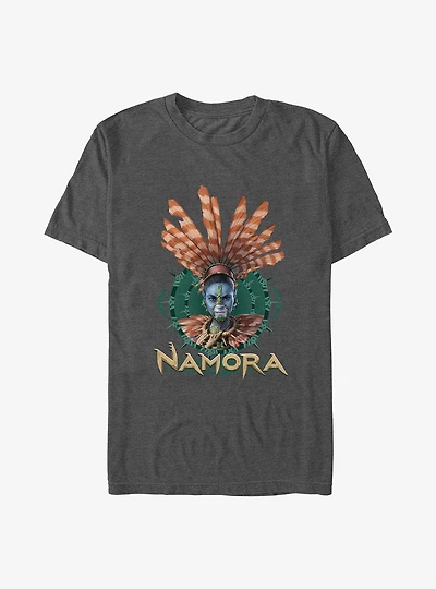 Marvel Black Panther: Wakanda Forever Namora Fin Crown Portrait T-Shirt