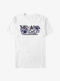 Marvel Black Panther: Wakanda Forever Geometric Logo T-Shirt