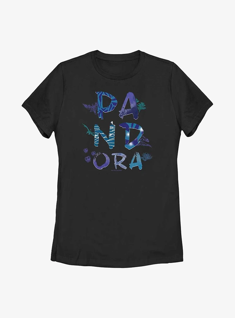 Avatar Pandora Flora And Fauna Womens T-Shirt