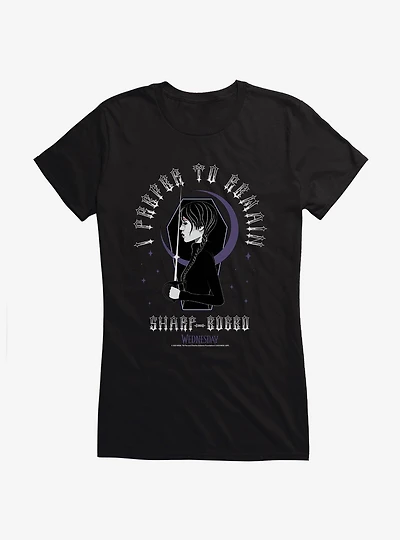 Wednesday I Prefer To Remain Girls T-Shirt