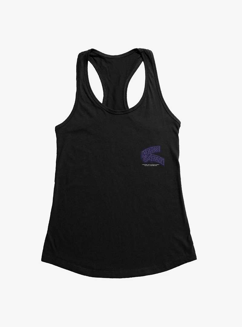 Wednesday Nevermore Academy Pocket Girls Tank