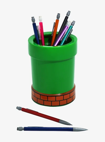 Nintendo Super Mario Bros. Warp Pipe Pen & Plant Pot