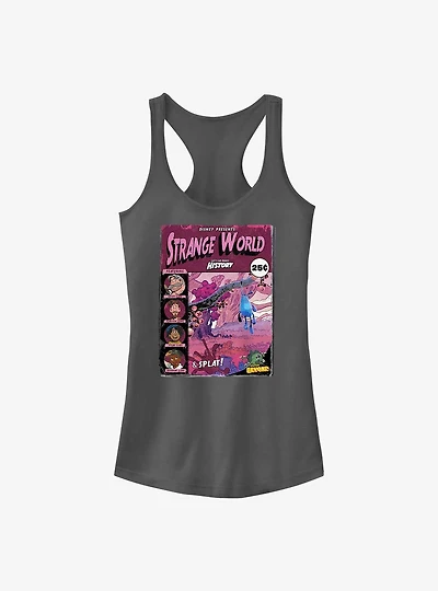 Disney Strange World Comic Book Adventuress Girls Tank