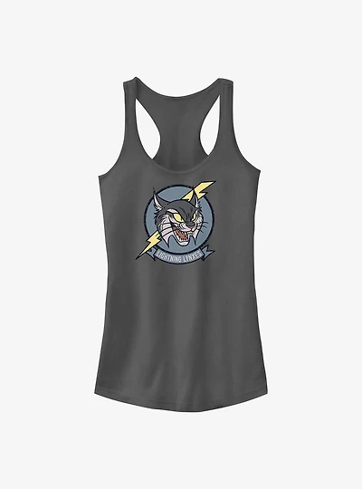 Disney Strange World Lightning Lynxes Badge Girls Tank