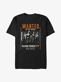 Star Wars: The Bad Batch Wanted Clones T-Shirt