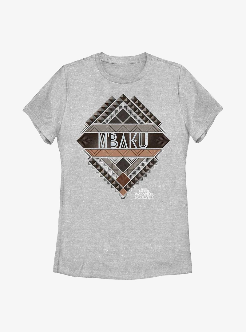 Marvel Black Panther: Wakanda Forever M'Baku Crest Womens T-Shirt