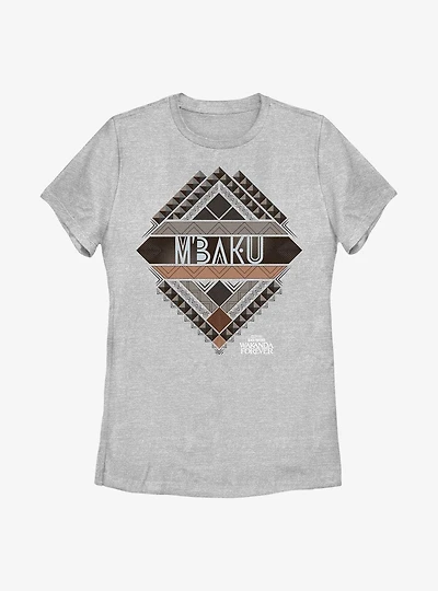 Marvel Black Panther: Wakanda Forever M'Baku Crest Womens T-Shirt