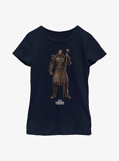 Marvel Black Panther: Wakanda Forever Mbaku Simple Youth Girls T-Shirt