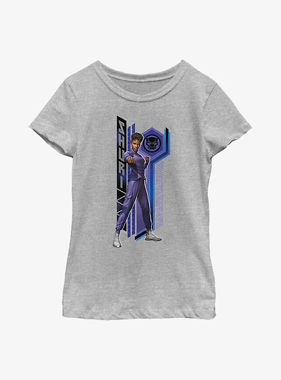 Marvel Black Panther: Wakanda Forever Shuri Pattern Youth Girls T-Shirt